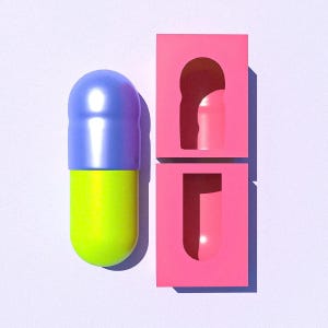 Silikonform Set 21cm, Pillenform, handgefertigte Resin Kunst, Wanddeko