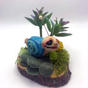 Polymer Clay Snail - Mavis the Garden Snail