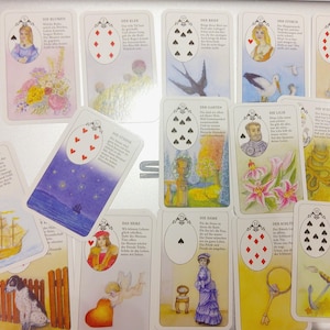Curso de colocación de cartas Lenormand, seminario, taller, curso de autoaprendizaje, certificado