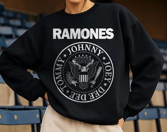Ramones Vintage Graphic Sweatshirt – Ramones Shirt, 90s Post-Hardcore Band