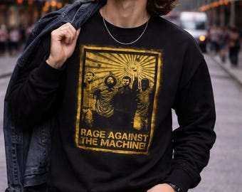 Rage Against the Machine Burning Monk Black T Shirt - XL - Etsy