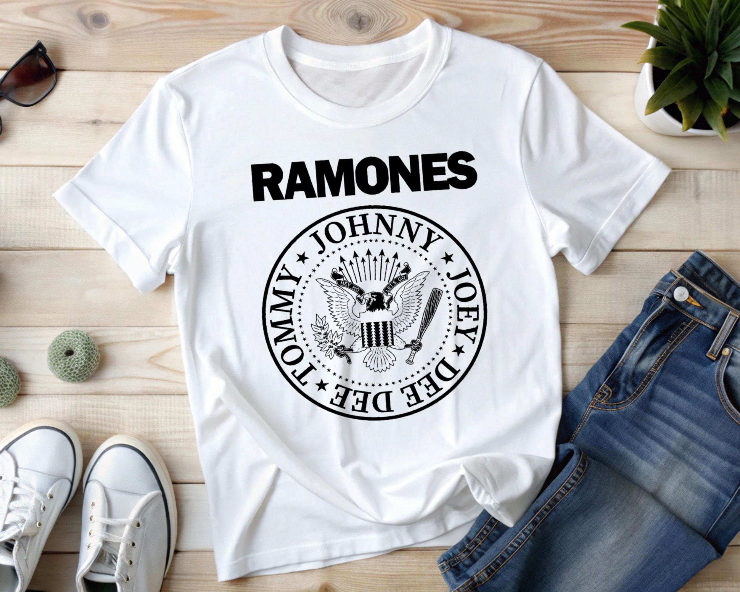 Ramones Vintage Graphic Tee – Ramones Shirt, 90s Post-hardcore