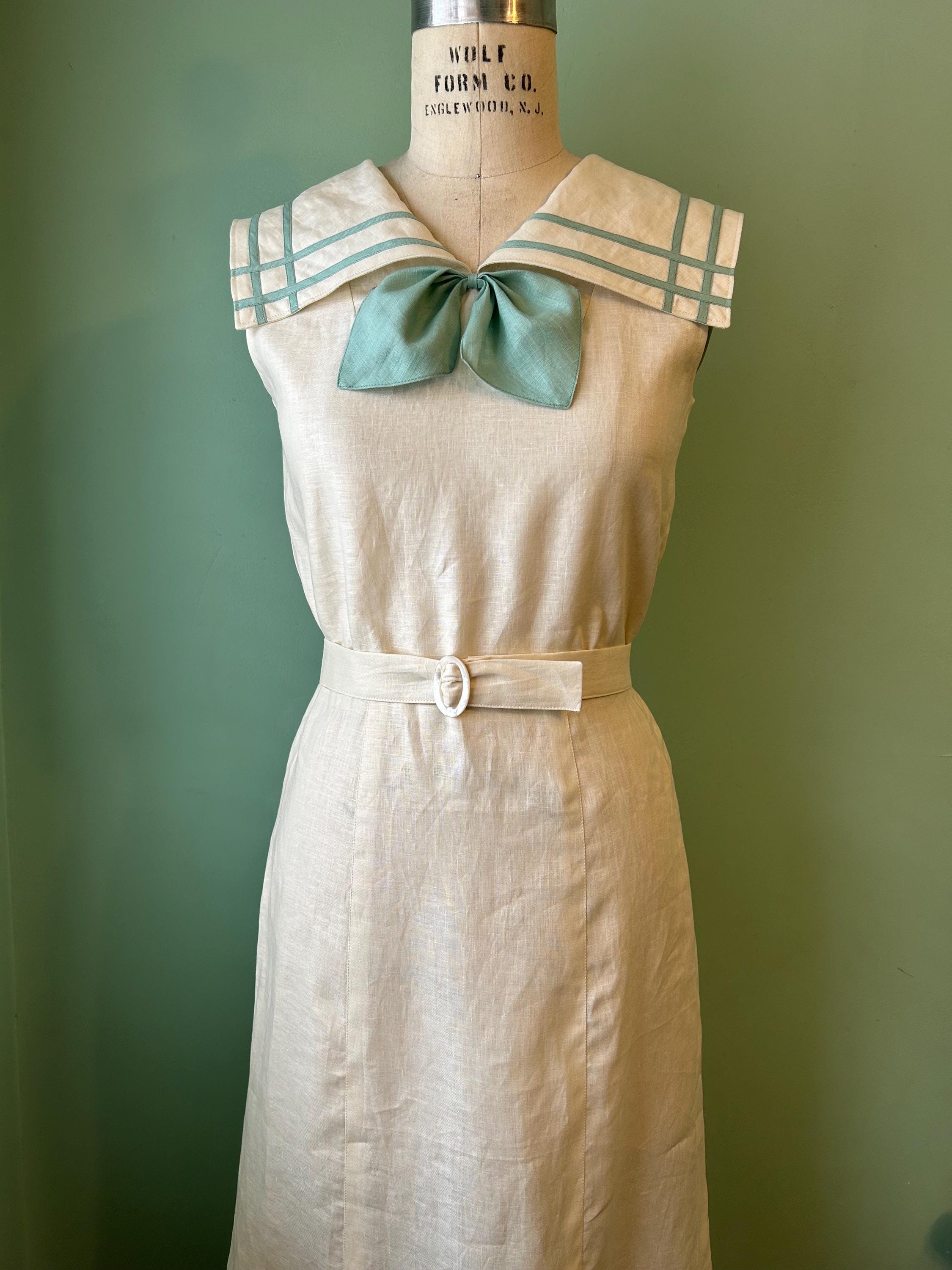 1930s sailor dress - Etsy 日本