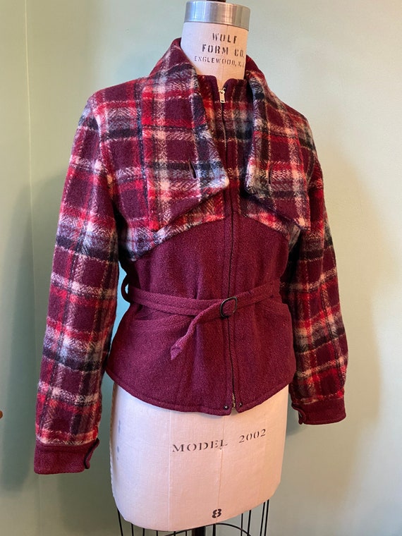 1930s 30s vintage wool jacket  size S-M    Rare j… - image 7