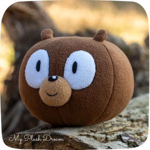Handmade Woff Plush: Hilda Inspired Soft Toy