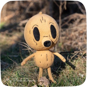 Woodman Plush Hilda Inspired -Handmade Stuffed Animal Hilda, Made to Order