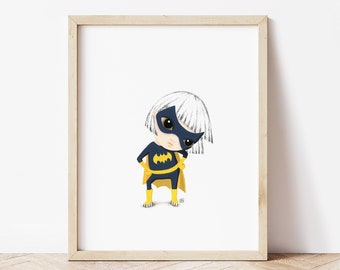 Láminas Giclée de superhéroes