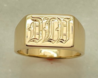 レトロリング（14k刻印） 極希少】MPM刻印 昭和レトロ リング ストーン アンティーク