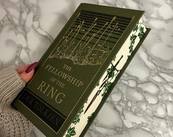 The Fellowship of the Ring with hand painted edges