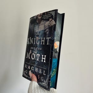 The Knight and The Moth by Rachel Gillig with sprayed edges - special edition, booktok , books