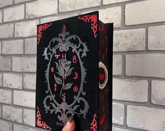 Alchemised Rebind with sprayed edges (Red Colourway)