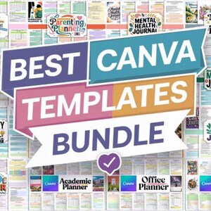 Modèles, modèles Canva, modèles Instagram, bundle, cadres, PNG, formats, cartes, cartes pliantes