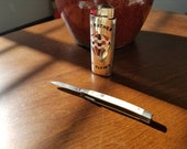 Lot Vintage Imperial Pocket Knife and Metal Lighter Cover