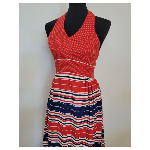 Vintage 1960's Halter Summer Dress - image 4