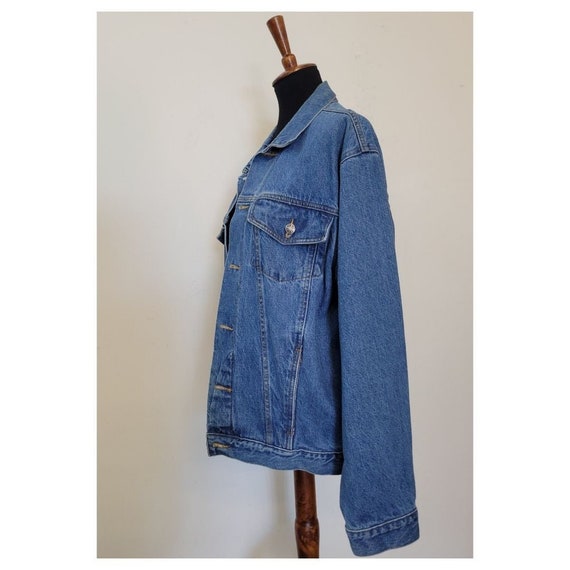 Vintage 1990's Denim Truckers Jacket - image 6