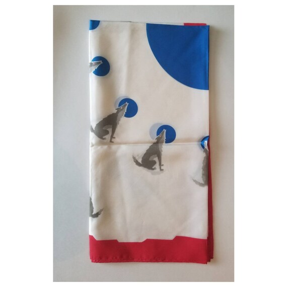 Vintage 1990's Silk Southwest Bandana Wrap - image 3