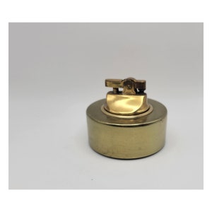 Vintage MCM 1950's Brass Table Lighter