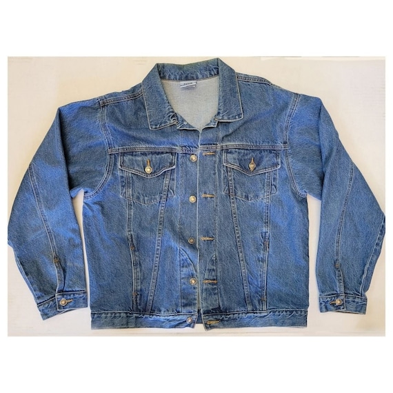 Vintage 1990's Denim Truckers Jacket - image 1