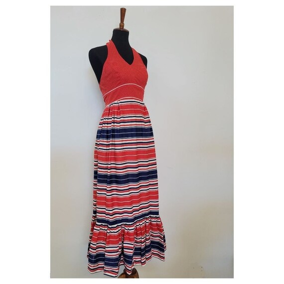 Vintage 1960's Halter Summer Dress - image 7