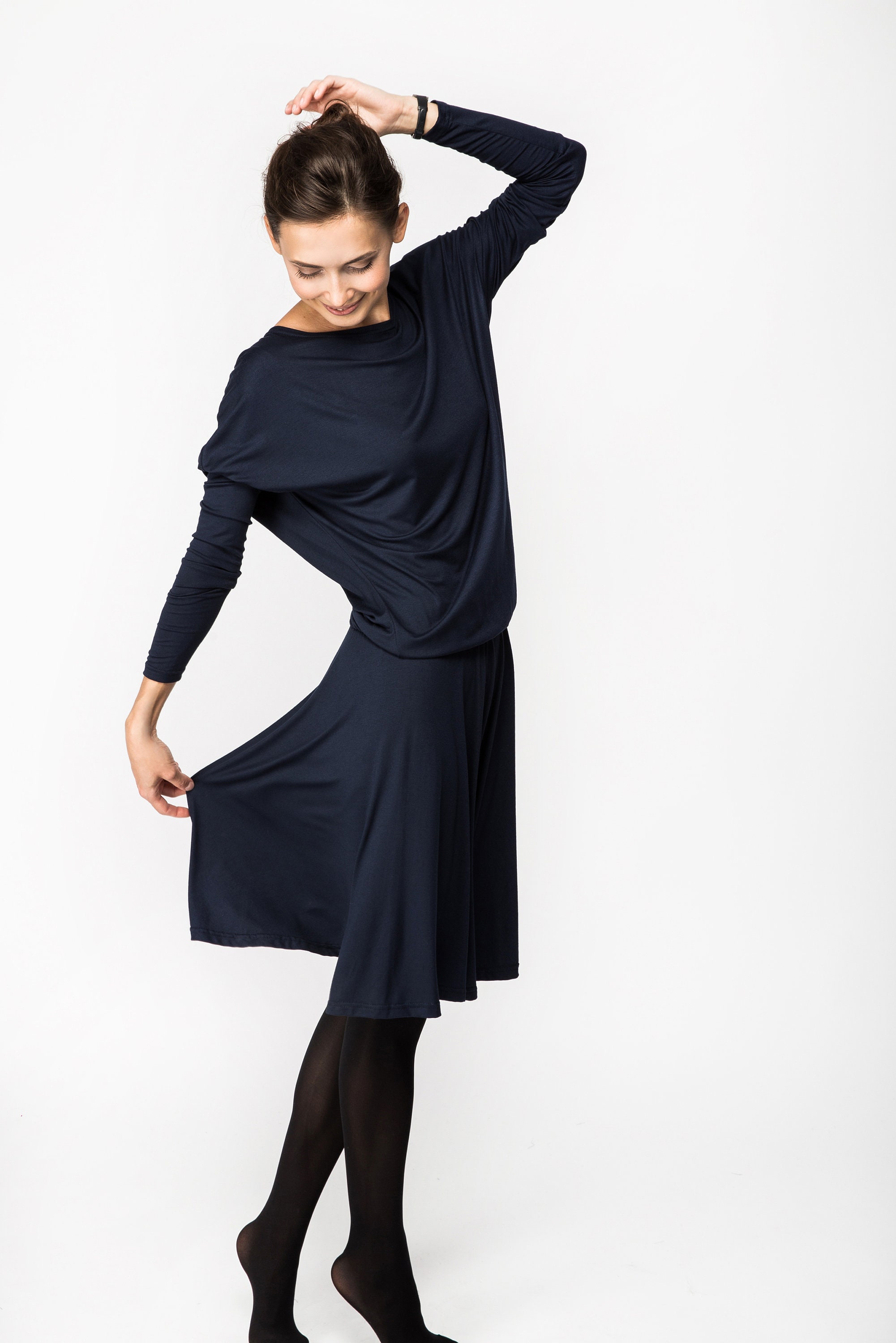 13+ Drop Waist Blue Dress
