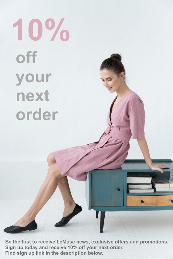 dusty rose summer dress