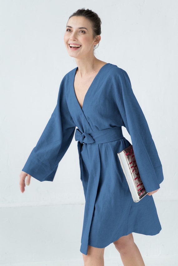 japanese linen dress