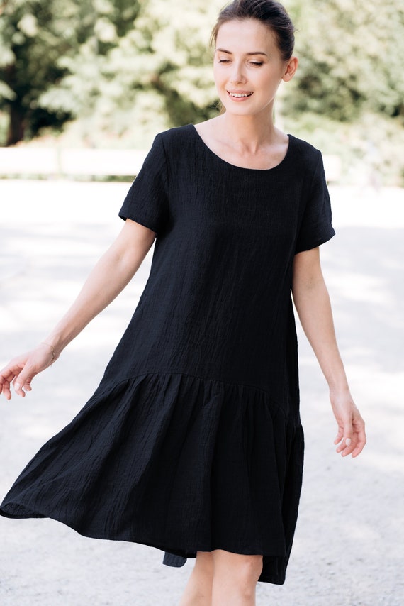 Simple loose best sale dress