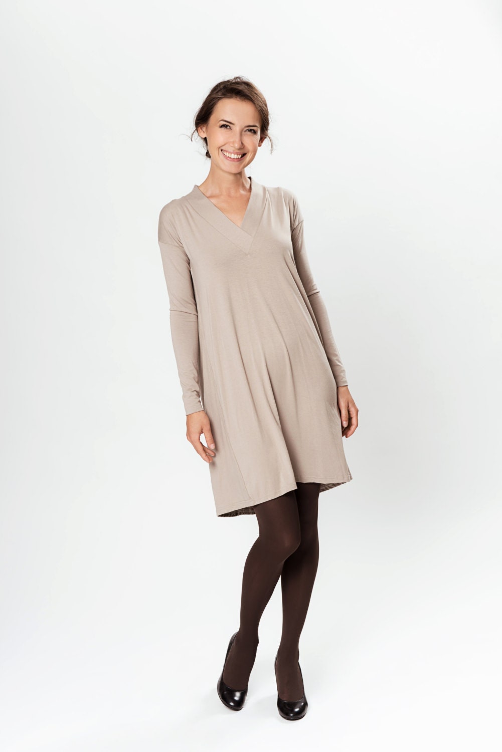 Casual dress Fancy dress Cappuccino dress LeMuse casual Etsy