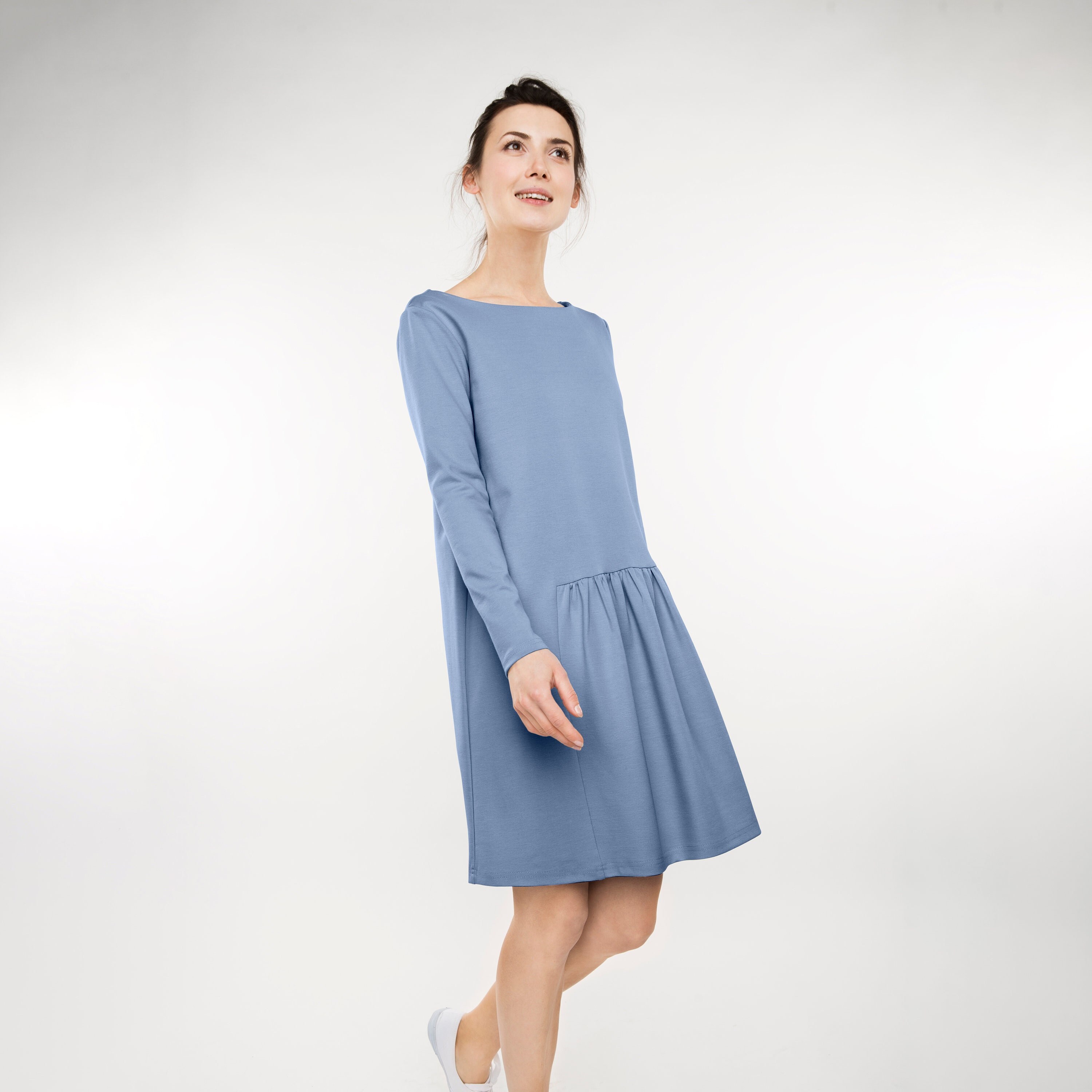 Casual Short Dress Women Fit and Flare 