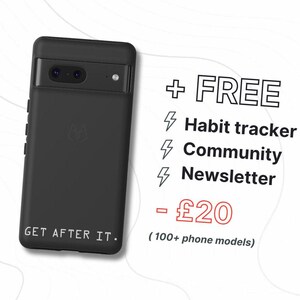 Jocko Willink Motivatie: ga ervoor. - Jocko Tough-telefoonhoesje, Get After It, Jocko Quote, Jocko Willink - groot lettertype