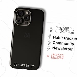 Jocko Willink Motivatie: ga ervoor. - Jocko Tough-telefoonhoesje, Get After It, Jocko Quote, Jocko Willink - kleine tekst