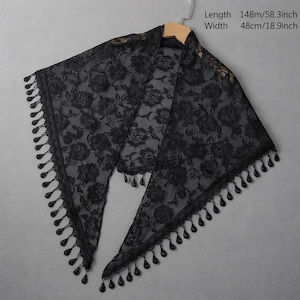 Seraphina Lace Mantilla – Velo per la Chiesa Cattolica, Velo per la Messa in latino immagine 7