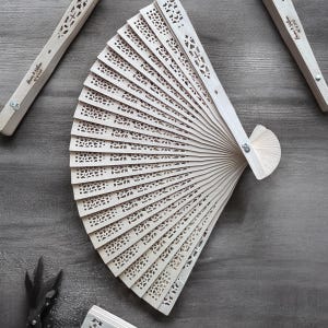 Bulk Personalized Wedding Fans, Wedding Favors,  Custom Hand Fan for Guests, Bridal Shower Favors, Summer Wedding, Rustic Favors, Gift Fan
