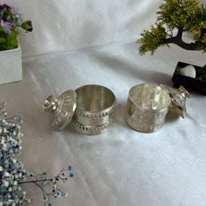 Exquisite 999K Silber Fancy Aufbewahrungsbox, luxuriöses dekoratives Accessoire, einzigartige Geschenkidee, perfekt für Hochzeiten und Jubiläen