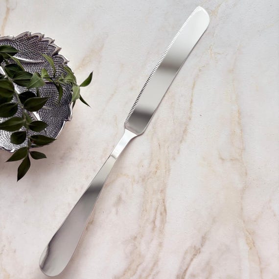 999k Silver Plated Knife: Luxury Dining Utensil Israel