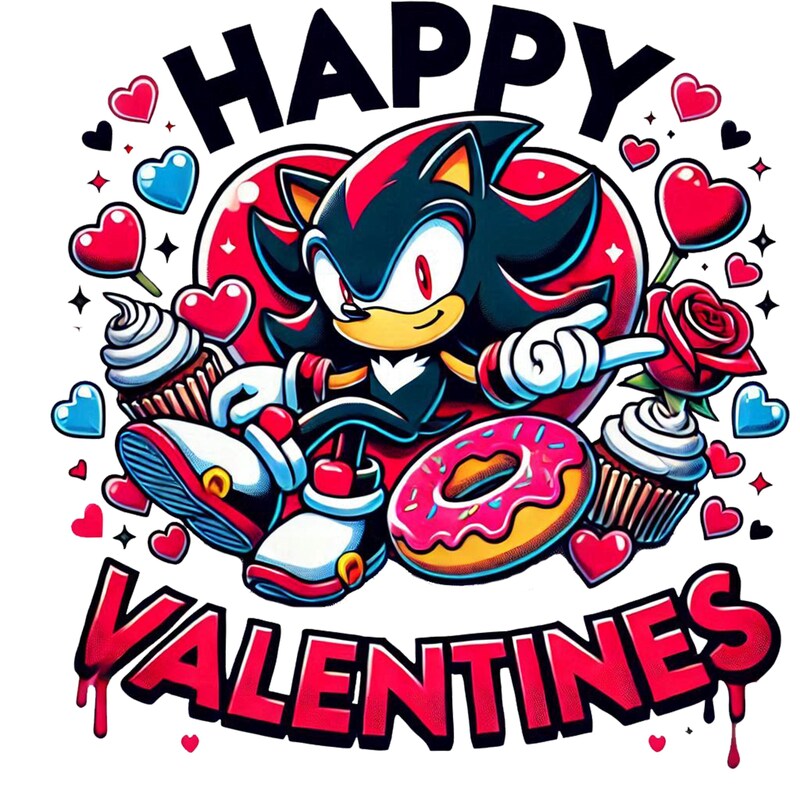 Sonic Valentine Poster - Etsy