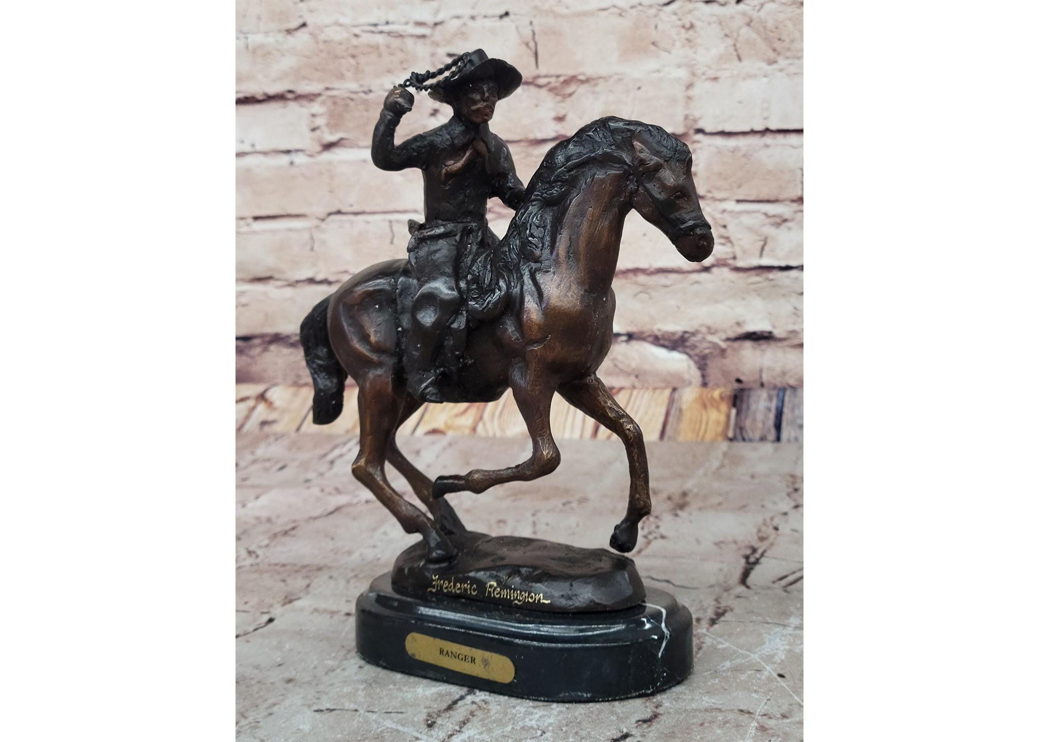 Remington Horse Sculpture - Etsy
