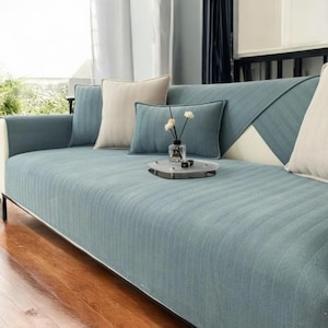 Universal Chenille Sofa Cover – Cushion Four-Season Non-Slip Slipcover for Living Room – Stylish & Durable L-Shaped Couch Protector