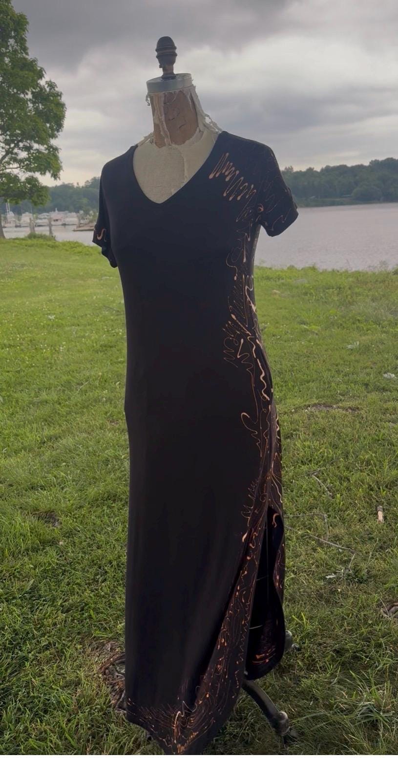 bleach black dress Green dress