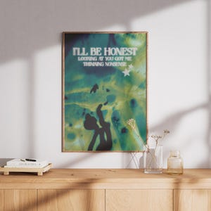 Sabrina Carpenter - Nonsense Inspired Poster Design - Digital Download Music Print Lyrics