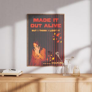 Gracie Abrams - That’s So True Inspired Poster Design Unofficial Merch - Digital Download Music Print Lyrics