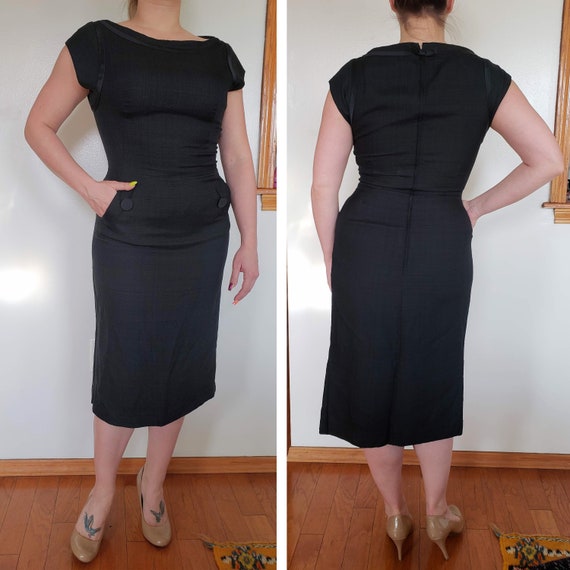 VTG 60s Harvey Stark Karen Berin Volup Raw Silk Wi