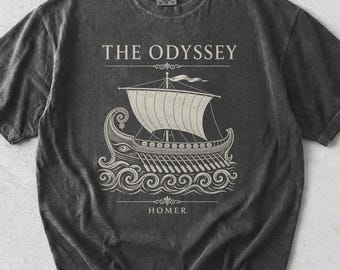 Camiseta Odysseus Comfort Colors 177, La Odisea de Homero