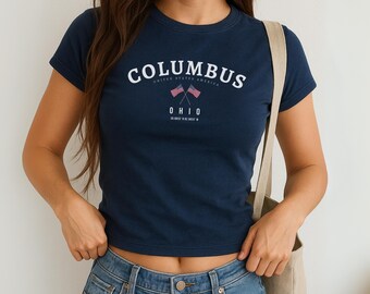 Camiseta de bebé de Columbus, camiseta de Columbus, camiseta de Ohio, Columbus, Ohio, camiseta suave y cómoda, regalo de Ohio, regalo de Columbus