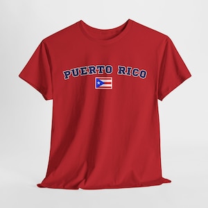 Puerto Rico Unisex T-Shirt, Puerto Rico Flag T-Shirt, Her & Him Gift, Summer Vibes, Traveler shirt