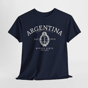 Argentina Unisex T-Shirt, Argentina Flag T-Shirt, Her & Him Gift, Summer Vibes, Traveler shirt