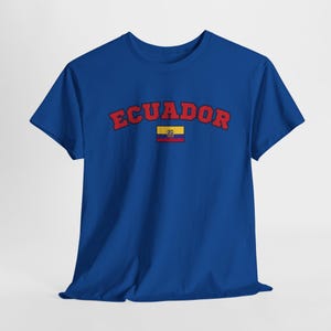Ecuador Unisex T-Shirt, Ecuador Flag T-Shirt, Her & Him Gift, Summer Vibes, Traveler shirt