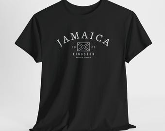 T-shirt met Jamaicaanse vlag: uniseks Kingston-souvenirshirt