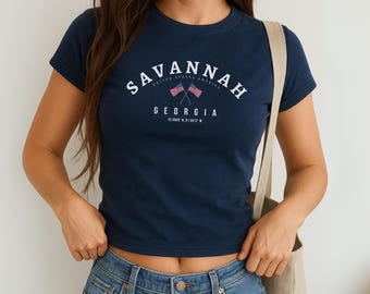 Camiseta de bebé de Savannah, camiseta de Savannah, camiseta de Georgia, camiseta suave y cómoda, regalo de Georgia, regalo de Savannah