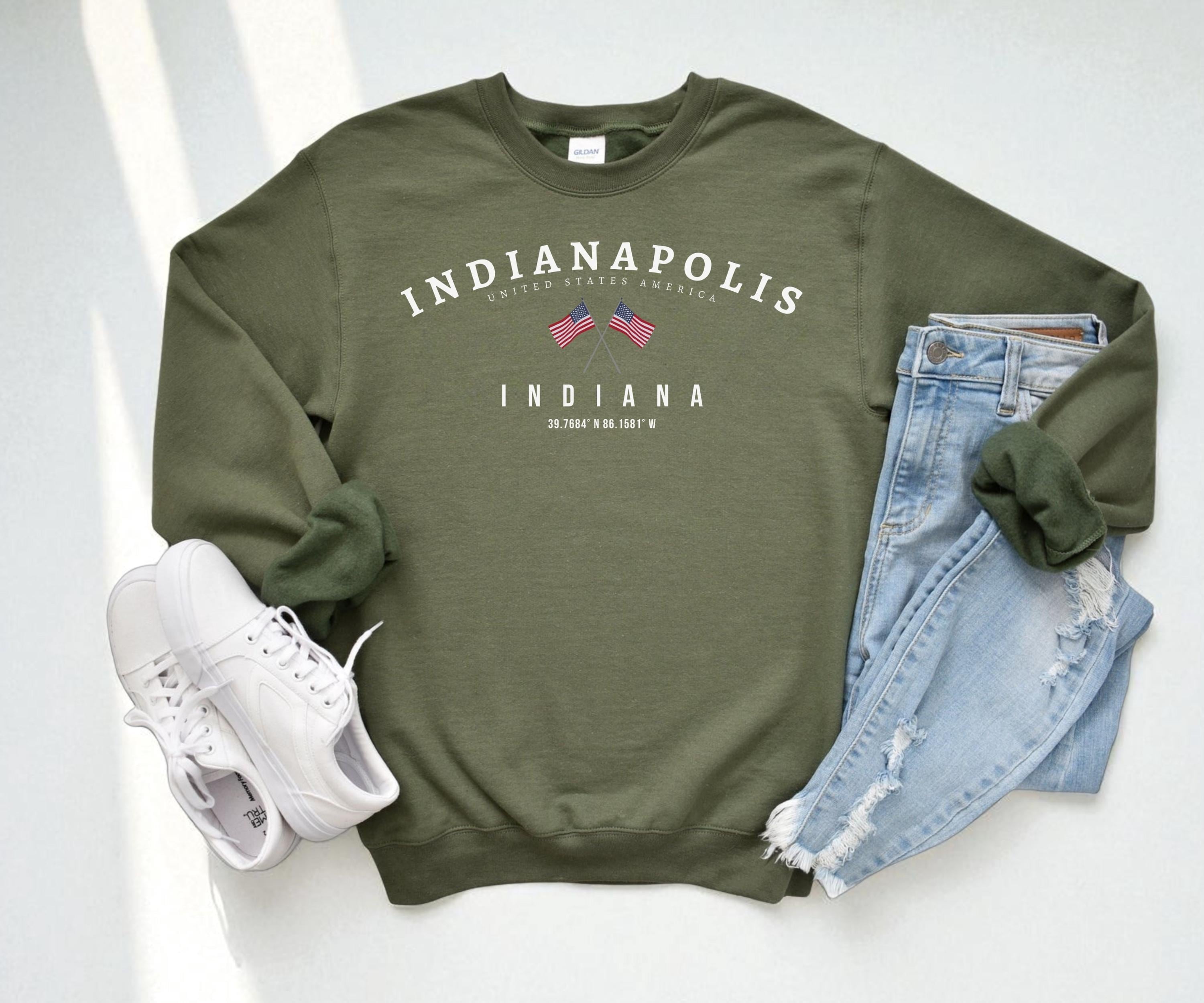 INDIANAPOLIS インディアナポリス スウェット トレーナー LOGO7 